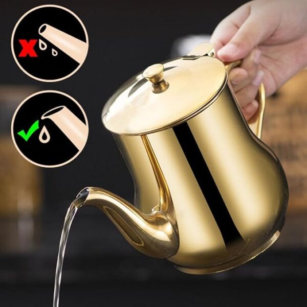 গোল্ডেন কালার ( ১ পিস 550 ML) SS Magic Oil Pot