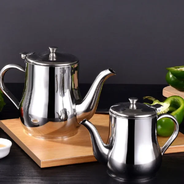 ( ১ পিস 750 ML) Stainless Steel Magic Oil Pot